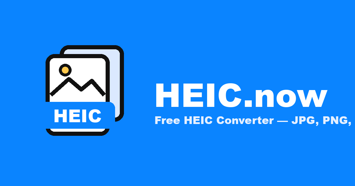 heic.now — free online image converter