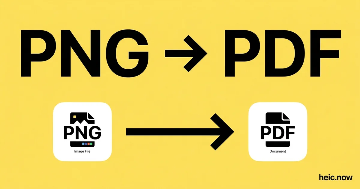 Convert PNG to PDF Online Free